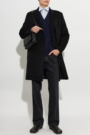Paul Smith Wool Coat, Mens, Black