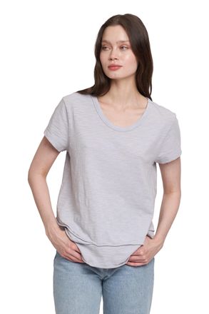 Wilt Short Sleeve Mock Layer Tee
