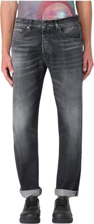Dondup Stijlvolle Bray Jeans voor Mannen - Heren - Slim Fit Jeans - Grijs - W35 - Jeans