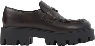 Prada Dames, Schoenen, Bruin, Maat: 38 EU Leer