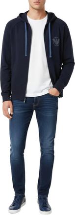 Emporio Armani Hombre, Sudaderas, Azul, Talla: M