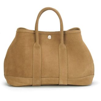 Ezra Arthur Audrey Nubuck Suede Leather Top Handle Bag in Sand at Nordstrom