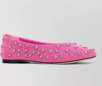 Gimaguas canvas ballerinas flat sole round toe