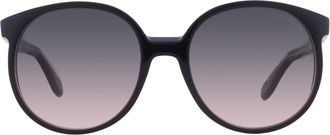 Cutler and Gross Smoke Gradient Round Ladies Sunglasses CGSN139557 001 57
