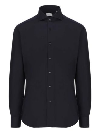 Xacus Camicia button-down a maniche lunghe - Nero