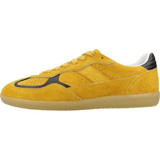 Alohas Alohas, Schoenen, Dames, Geel, 37 EU, Katoen, Tb. 490 Rife Suede Sneakers