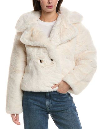 Noize Short Faux-Fur Coat