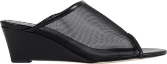 Aeyde Suzanne Mesh and Nappa Mules