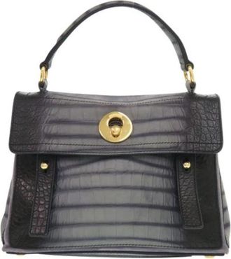 Saint Laurent Pre-owned Vintage Handbag - Dames - Vintage Handtas - Zwart - ONE Size - Leer - Vintage