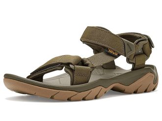 Teva Terra Fi 5 Universal Mens Shoes Dark Olive/Honey Brown : 11.5 D - Medium, Synthetic