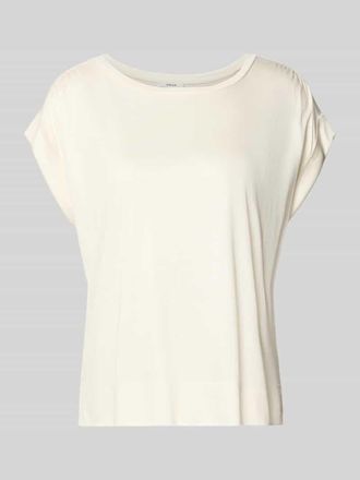 OPUS T-Shirt mit fixiertem &Auml;rmelaufschlag Modell Sosilla in Beige, Gr&ouml;&szlig;e 38
