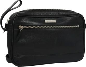 Burberry Pre-owned Cuoio clutches - - Pre-owned - Donna - Nero - ONE SIZE