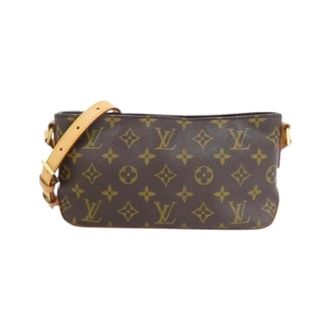 Louis Vuitton Pre-owned Cross Body Bags, female, Brown, Size: ONE SIZE Pre-owned Trotteur Shoulder Bag