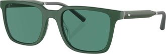 Oliver Peoples Zonnebrillen - Heren - Zonnebrillen - Grijs - 52 MM - Nylon - Accessoires