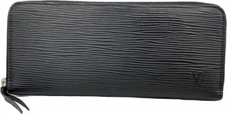 Louis Vuitton Noir Long Wallet (Bi-Fold) (Pre-Owned)