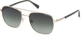 GANT GA7232 32P Mens Sunglasses Gold Size 57