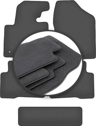 OEM Alfombrillas Premium Para Hyundai Santafe Iii 7 Plazas (2012-)