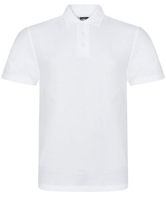 Generic Mens Ultimate Workwear Pro Polo T-Shirt, Polo T-Shirts Suitable for Workwear and Casual wear RX101 White