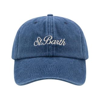 MC2 Saint Barth Caps, female, Blue, Size: ONE SIZE Davis Ball Cap