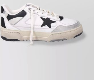 Golden Goose leather low-top sneakers