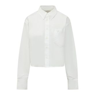 Ami Shirts, female, White, Size: XS ADC Button Down Shirt