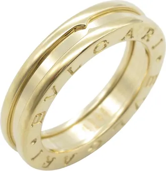 Bulgari Yellow Gold Yellow Gold (18K) Band Ring (Pre-Owned)