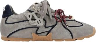 Naked Wolfe Adored Suede Sneaker - Dames - Sneakers - Grijs - 36 EU - Katoen - Schoenen