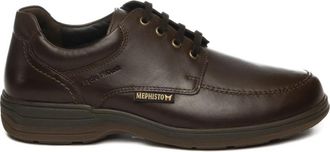 Mephisto Doukriko-2178 Veterschoen - Heren - Veterschoenen - Bruin - 42 EU - Katoen - Schoenen