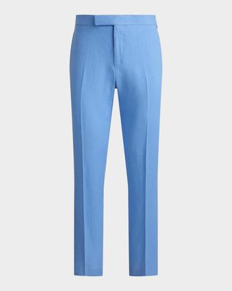 Polo Ralph Lauren Men & apos;s Solid Linen Pants