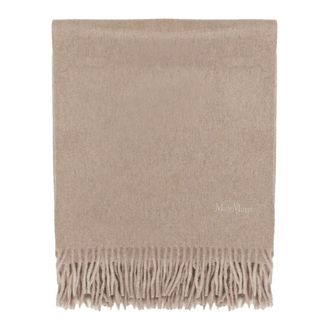 Max Mara Accessoires, Dames, Beige, ONE Size, Kasjmier, Baci Sjaal