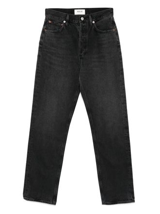 A Gold E 90s pinch waist jeans - Black