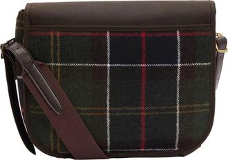 Barbour Womens Shoulder Bag Cromarty Tartan Multicolour Polyester