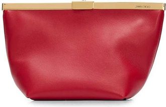Jimmy Choo London Ganache-Leder-Clutch