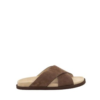 Brunello Cucinelli Heren, Schoenen, Bruin, Maat: 44 EU Su&egrave;de