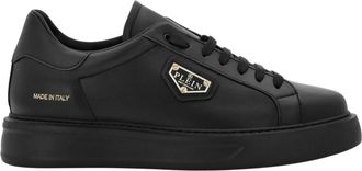 Philipp Plein Low-Top Sneakers Titan - unisex - Sneakers - Zwart - 36 EU - Leer - Schoenen
