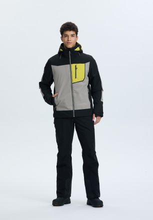 Icepeak Skijacke ICEPEAK ICEPEAK FRISCO, Herren, Gr. 48, basic schwarz, Obermaterial: 100% Polyester. Futter: 100% Polyester. Wattierung: 100% Polyester, Jack