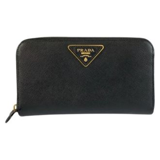 Prada Pre-owned Portafoglio Lungo in Pelle Saffiano - - Pre-owned - Donna - Nero - ONE SIZE