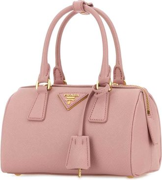 Prada Womens Pink Leather Handbag Pesco Borse A Mano Bag