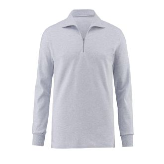 Isa Rollkragenshirt ISA BODYWEAR mit Rollkragen, Herren, Gr. L, grau (graumeliert), Obermaterial: 100% Baumwolle, meliert, Basic, bequem, hoch geschlossen