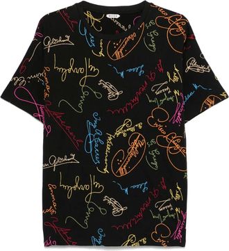 Bode T-shirt Signature Scrawl - Nero