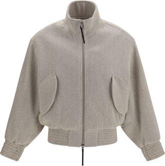 Jacquemus Wool Oves Aries Mens Bomber