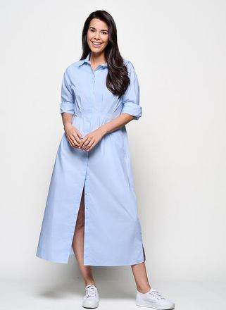 Mart Visser Merano Jurk Licht Blauw