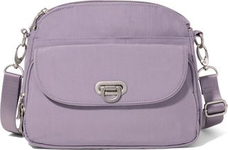 Baggallini Coastal Flip Lock Crossbody Bag in Lilac at Nordstrom
