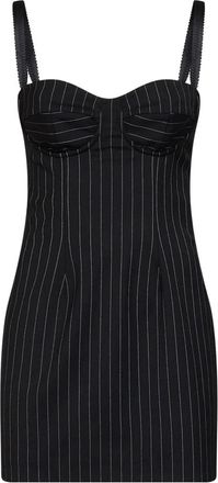 Dolce & Gabbana Dames, Jurken, Zwart, Maat: M Zijde