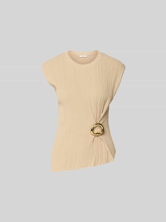 Joseph Joseph Blusenshirt aus Viskose-Mix in Beige, Gr&ouml;&szlig;e L
