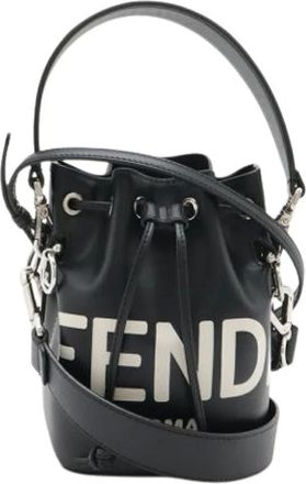 Fendi Pre-owned Bolso Cubo Vintage - Pre-owned - Mujer - Negro - ONE SIZE