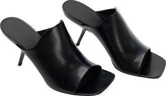 Ferragamo Logo Leather Sandal