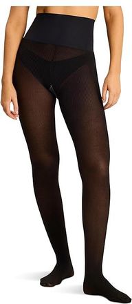 Commando Rib Tight Womens Hose Black : SM, Elastane/Nylon