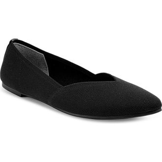 Me Too Alivia Pointed Toe Flat in Black at Nordstrom Rack, Size 9.5