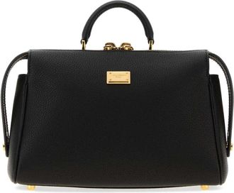 Dolce & Gabbana Vittoria Handtas - Dames - Handtassen - Zwart - ONE Size - Leer - Tassen